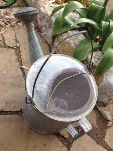 Homemade Watering Can Cover